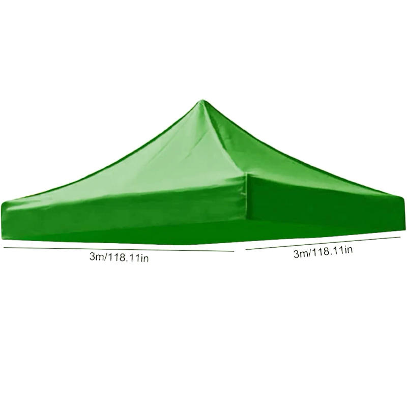 Description Picture 3 of item3*3M Canopy Top Cover Replacement Four-Corner Tent Cloth Foldable Rainproof Patio Pavilion Replace Gazebo Canopy Top Covers