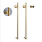 Brushed Nickel Gold