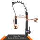 Rose gold Black A