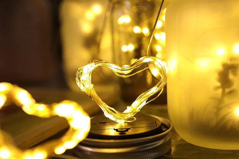 Description Picture 5 of itemSolar Mason Jar Light Waterproof Fairy Firefly Jar Lids Lamp For Holiday Party Christmas Patio Lawn Garden Decor Lighting