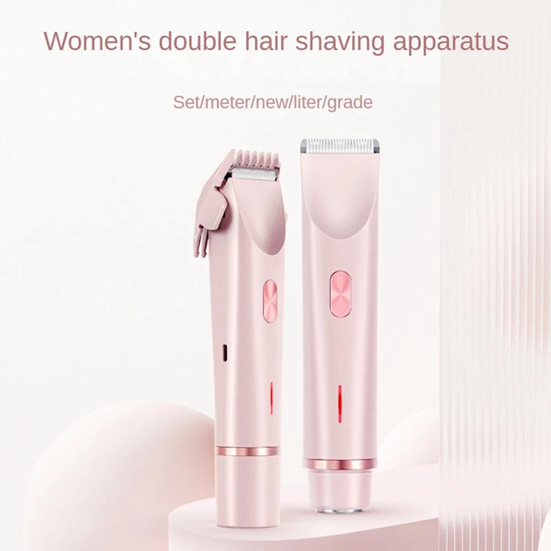 Description Picture 5 of itemBikini Trimmer For Women Electric Shaver 2-In-1 Body And Facial Hair Removal Double Head For Pubic Face Underarm Legs