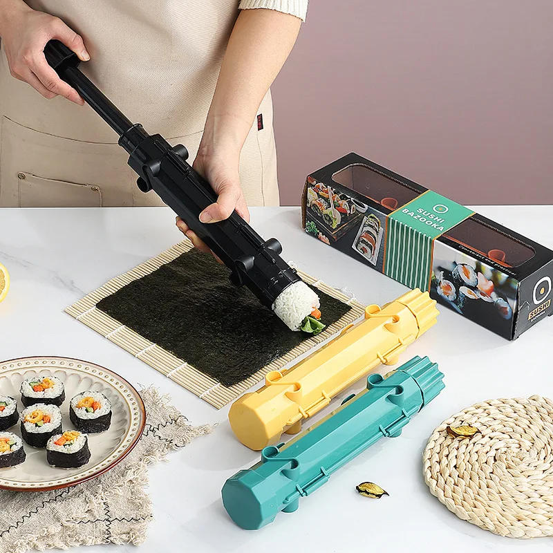 Description Picture 3 of itemConvenient And Quick To DIY Sushi Making Mold Tool Set Bazooka For The Kitchen
