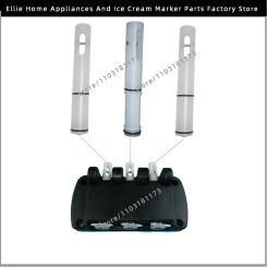 Length 160mm Three Valve Pistons Discharge Rod Accessories For Front Panel GS Soft Serve Ice Cream Machines New Parts