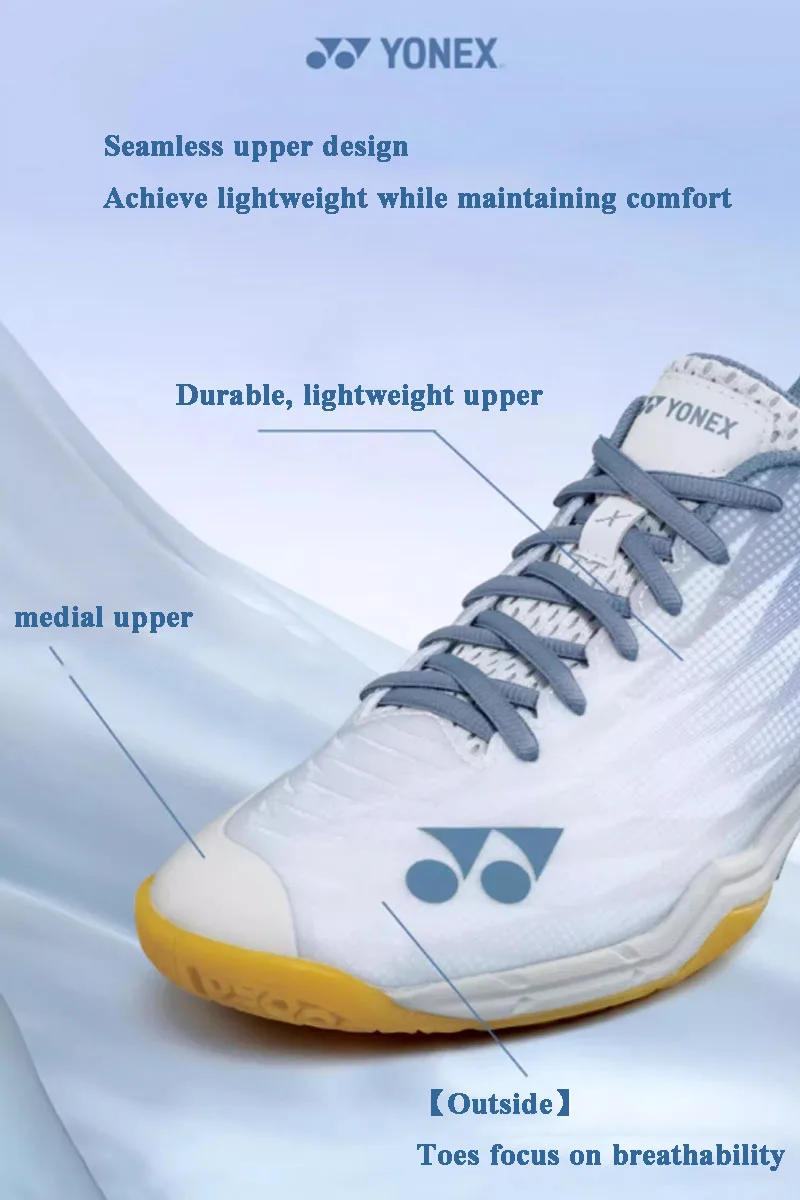 Description Picture 5 of itemBrand YONEX Tennis Sneakers Men Unisex SHBAZ2 High-quality Shock-absorbing Breathable Non-slip Training Sports Badminton Shoes