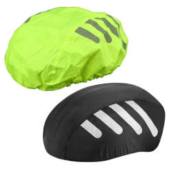 Cyclings Bicycles Helmets Rain Cover with Reflectives Strips Waterproofs Windproofs Bicycles Helmets Cover Cyclings Ride Gear