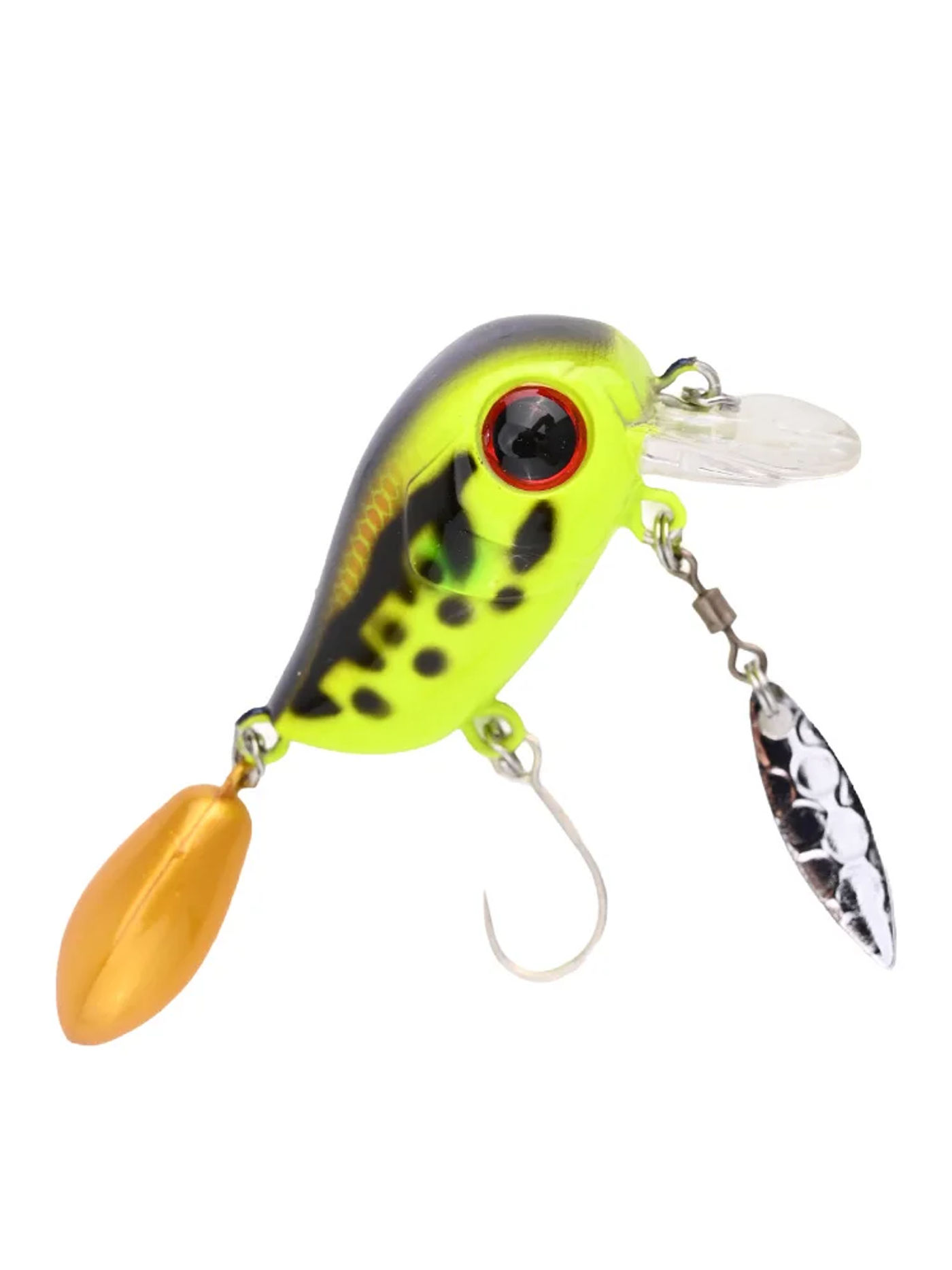 Description Picture 5 of itemFishing Tool For Anglers 30mm Length Fishing Lure Bright Colors Floating Minnow Life-like Lightweight Swimming Action
