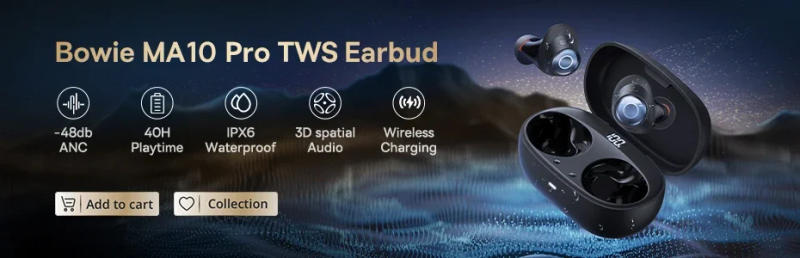 Description Picture 2 of itemBaseus WM02 Wireless Earphones TWS Bluetooth 5.3 Headphones, Mini and compact Comfortable wear, 25 hours Long Battery Life