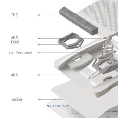 Children'S ABS Anti Pinch Anti-Theft Door Lock Movable Window Lock Multifunctional Mobile Lock Sliding Baby Protection Lock