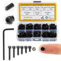 400Pcs M3 Metric Hex Screws Suitable for Computer Small Screw and Nut Assortment Socket Head Cap 12.9 Grade Alloy Steel