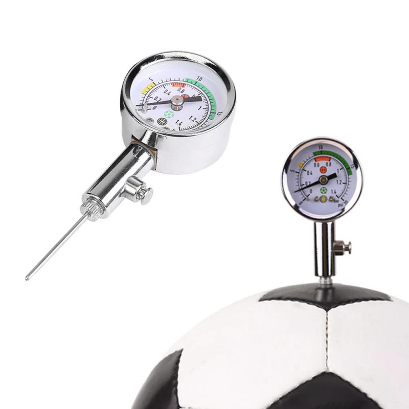 Description Picture 6 of itemBall Pressure Gauge Portable Football Barometer with Air Release Valve Inflatable Quick Sport Measuring Instruments