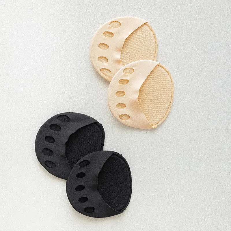 Description Picture 6 of item3 Pairs Open Toe Socks Women Set Sponge Pads for High Heel Shoes Soft Socks Forefoot Insole Five Fingers Socks Liner
