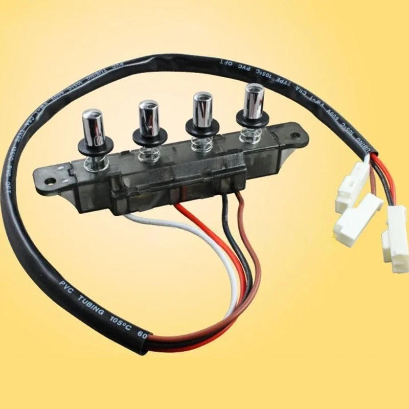 Description Picture 5 of itemHood Switches Plastic Reinforced Button Control Panel Cooker Hood Switches Hood Accessory Long Line Switches Button X7XA