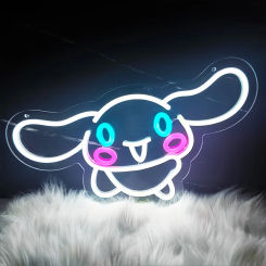Sanrio Neon Sign Kawaii Anime Neon Sign for Girl's Room Child Bedroom Birthday Gift USB Dimmable Powered Home Decor