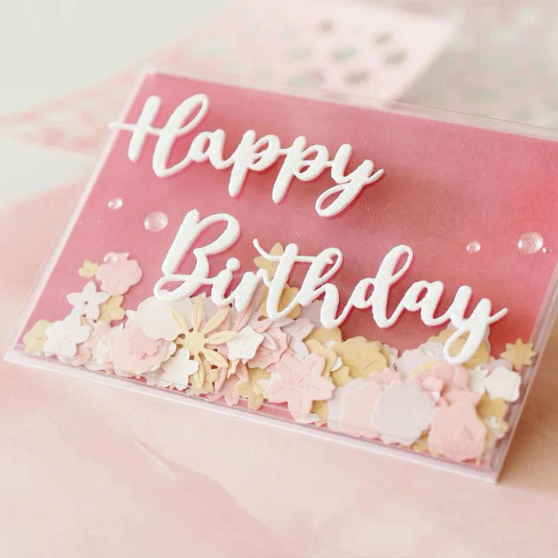 Description Picture 2 of itemPiggy Craft metal cutting dies cut die mold Letter series decoration Scrapbook paper craft knife mould blade punch stencils dies