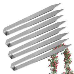 Tie Down Spirals Ground Anchors Stakes  4pcs U-Shaped Tent Stakes Heavy Duty Trampoline Stakes Trampoline Tie Down Anchors Kit