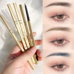 Double Sided Microblading Eyebrow Pen Woman Eyebrow Pencil Waterproof Marker Korean Make Up Products