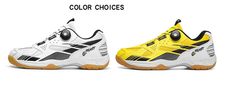 Description Picture 5 of item2023 Brand Badminton Shoes for Men Women Sports Professional Volleyball Sneakers Men Breathable Lightweight Table Tennis Shoes