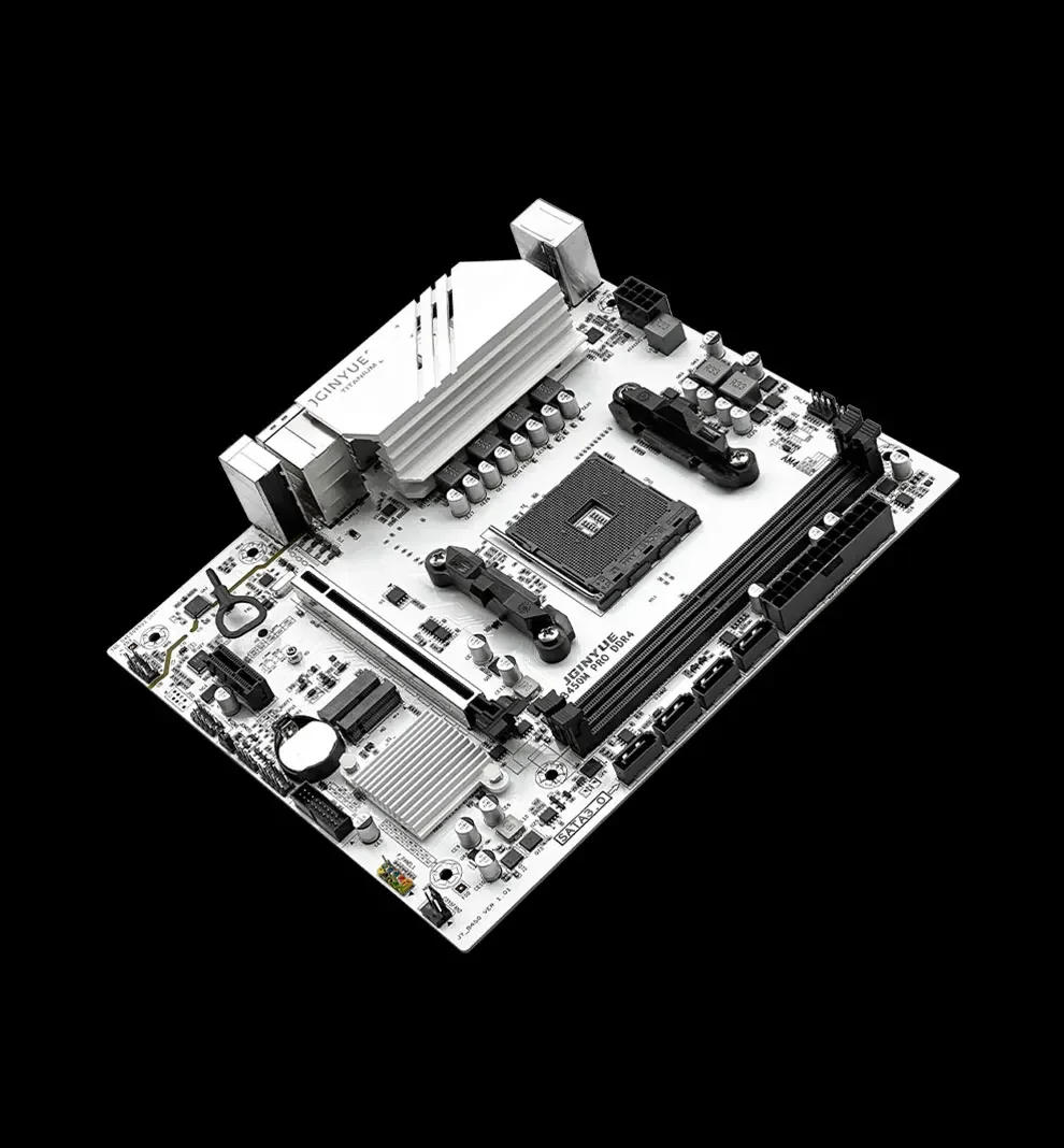 Description Picture 6 of itemJGINYUE B450M PRO AM4 Motherboard Set With AMD Ryzen R5 5600 CPU Processors 2*16GB=32GB DDR4 Dual Channel Memory RAM  M-ATX