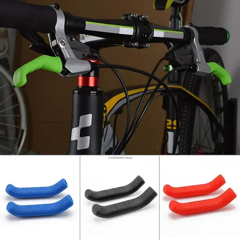 Description Picture 2 of itemBicycle Brake Handle Cover Silicone MTB Grips Bicycle Handlebar Protect Cover Anti-slip Bicycle Protective Gear Bike Accessories