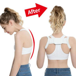 Adjustable Clavicle Posture Corrector Women Children Upper Back Brace Shoulder Lumbar Support Belt Corset Posture Correction