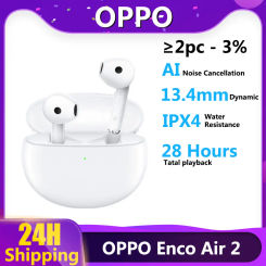 New OPPO ENCO Air 2 Earphone TWS Call Noise Cancelling Ture Wireless Bluetooth 5.2 Headphones AAC Earbuds IPX4 For OPPO Reno 8