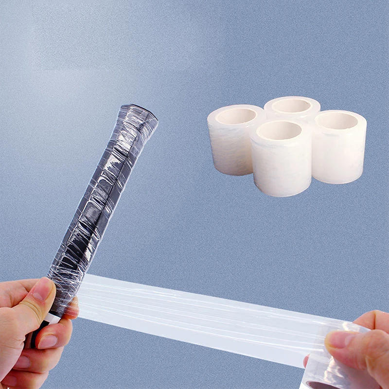 Description Picture 3 of itemWaterproof Badminton Racket Overgrip Transparent Anti-sticking Towel Sweatband Priming Film Tennis Rackets Grip Backing Cushion