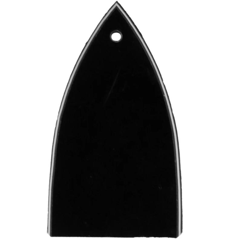 Description Picture 4 of itemParts & Accessories Truss Rod Cover Plastic Triangle Type White & Black 1.72x0.98x0.07Inch 43.5x25x1.8MM Brand New