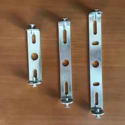 75-495mm bracket ceiling plate mounting iron bar with fixed screws ceiling lamp ceiling replacement bracket lighting accessories