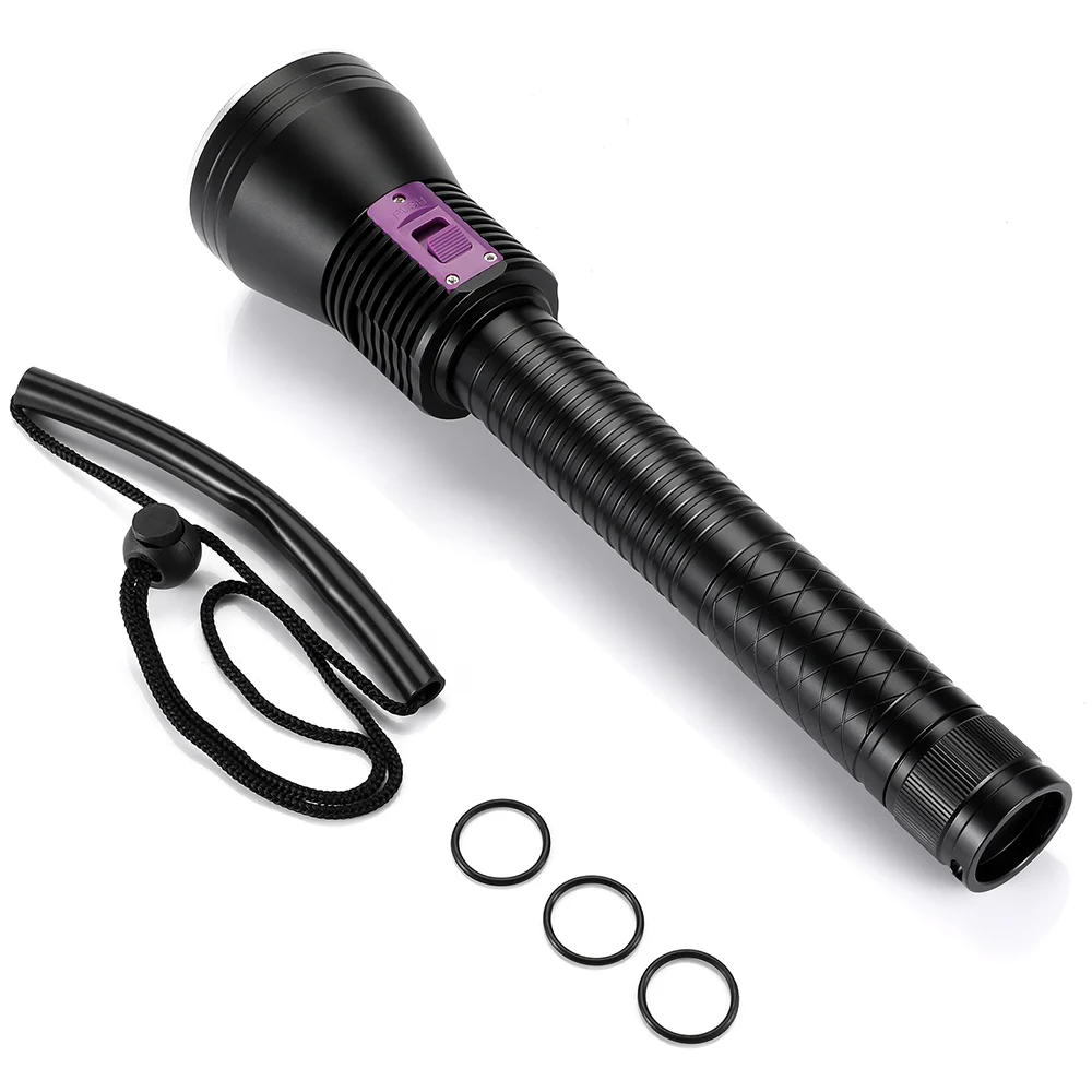 Description Picture 4 of itemOutdoor Diving LED Flashlight 3*XHP70 Yellow/White light IPX8 100 meters Underwater Waterproof Lamp 26650 Tactical Dive Torch