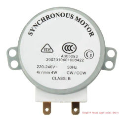 220V-240V 4RPM 4W Synchronous Motor for TYJ50-8A7 Microwave Oven Tray Air Blower 95AC