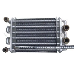 Gas Water Boilers Parts Heat Exchangers Double Tube Heat Exchanger