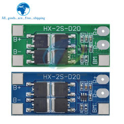TZT 2S 6.4V 7.4V 20A LiFePO4 / Lithium 18650 32650 Battery Charge Protection Board 13A working Current  20A Current-limiting