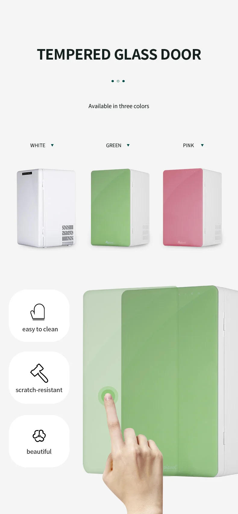 Description Picture 5 of itemPortable Car Refrigerator, Dual-zone Temperature Control for High Efficiency and Energy Saving, Car Battery Protection System