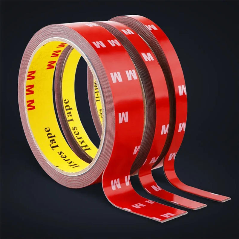 Description Picture 4 of itemDouble-Sided Adhesive Red Film Foam Gray Double-Sided Adhesive Tape For Automobile High Temperature Resistant Adhesive Tape