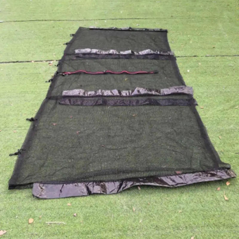 Description Picture 3 of item1.2/1.4/1.5m Round Kid Trampoline Enclosure Net Pad Weather Resistant Trampoline Net work Protection Guard Trampoline Safety Net