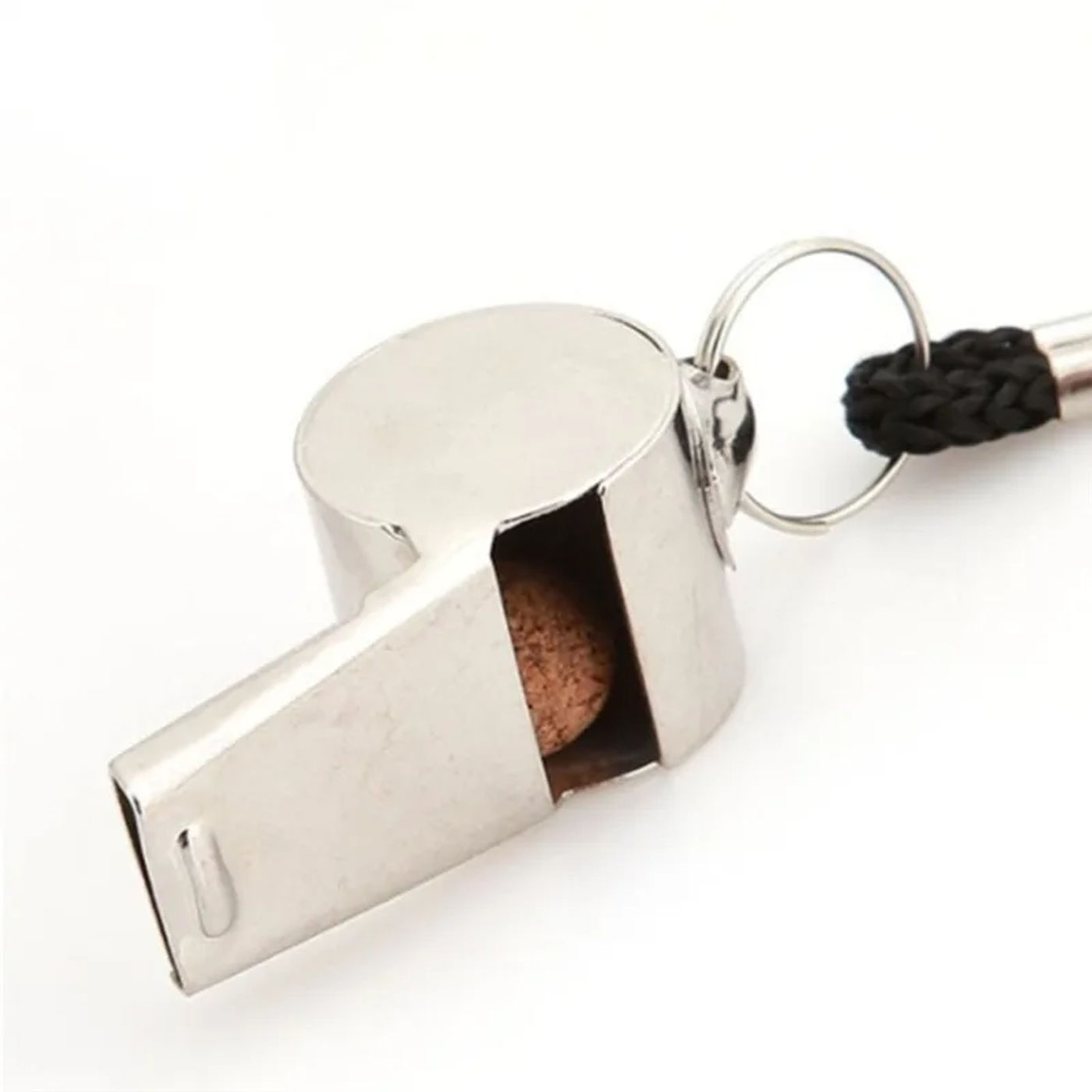 Description Picture 6 of itemMetal Whistle Referee Sport Rugby Party Training School Football Basketball Cheer Stainless Steel Silbato Survival Whistle
