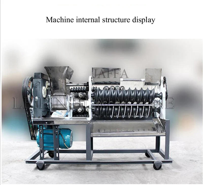 Description Picture 5 of itemMultifunctional Electric Noodle Maker Machine Stainless Steel 6 Gear Control Electric Spaghetti Machine Dumpling Dough