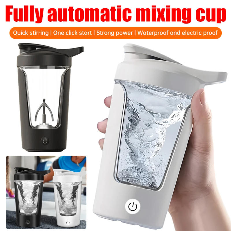 Description Picture 2 of itemElectric Automatic Mixing Cup Portable Whey Protein Shaker Bottle USD Rechargeable Fully Automatic Stirring Cup For Home