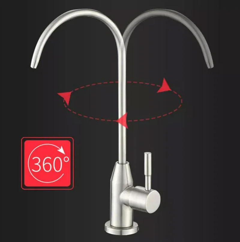 Description Picture 6 of itemWater Filter Purifier Faucet, Lead-Free Stainless Steel Faucet Water Easy to Install Filtration System Kitchen Faucet 