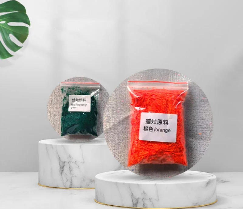 Description Picture 4 of item10g/50g Aromatherapy Candle Non-fainting Dye DIY Aromatherapy Candle Jelly Wax Cup Hand Soap Wax Brand Decorative Coloring Dyes