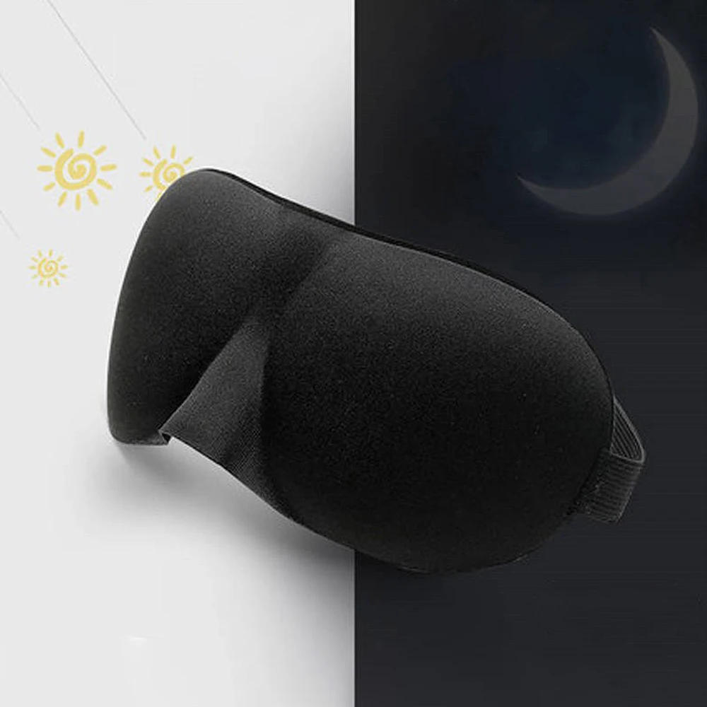 Description Picture 3 of itemTcare 2PC 3D Sleeping Eye Mask Travel Rest Aid Eye Mask Cover Patch Paded Soft Sleeping Mask Blindfold Eye Relax Massager Beauty