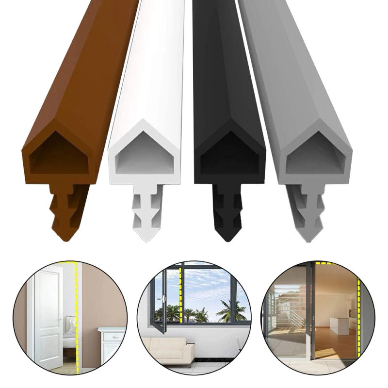 Description Picture 3 of itemDoor Seam Sealing Strip Rubber Sealing Tape Frame For Door Window 5/10mm Soundproof Windproof Anti-collision Sealing Strip