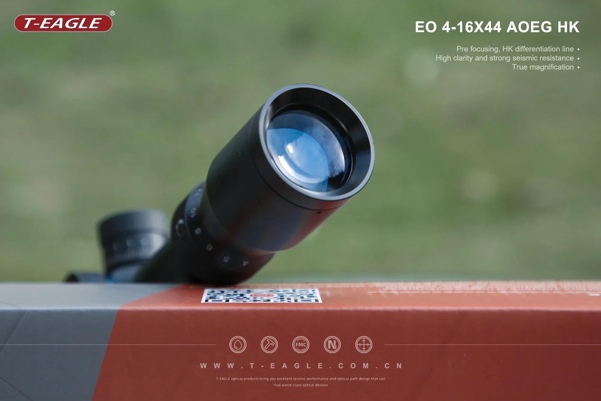 Description Picture 4 of itemEO 4-16x44 AOEG Rifle Scopes Sniper Air Gun Sight for Hunting Airsoft Optical Telescopic Spotting PCP Riflescopes