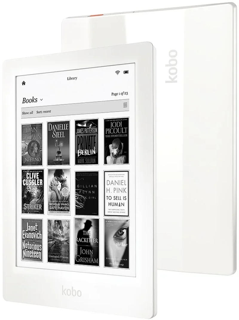 Description Picture 2 of itemKobo Aura HD 6.8" N204 New ebook reader onyx book 1440x1080 256PPI eReader e-ink with Light touch e-books Reader likebook libros