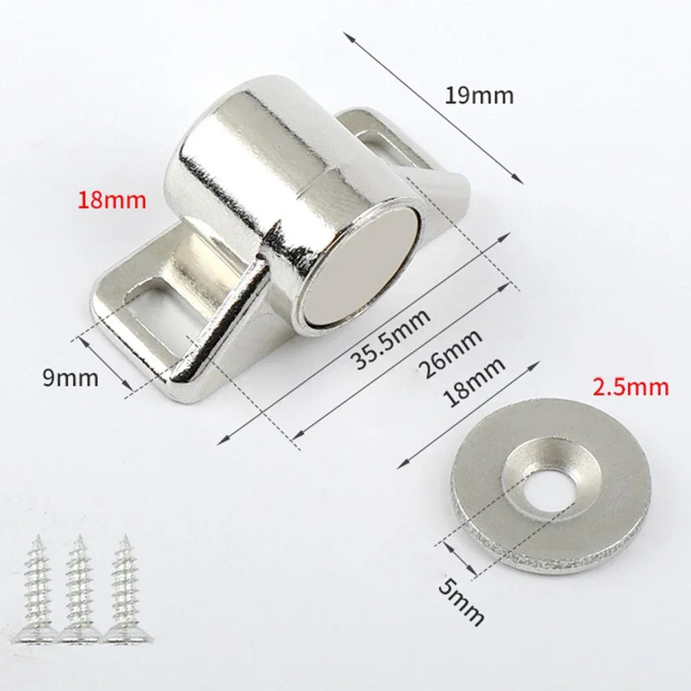 Description Picture 5 of item1pcs Magnet Cabinet Door Catch Magnetic Furniture Door Stopper Closer Strong Super Powerful Neodymium Magnets Latch High Quality