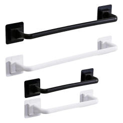 Durable Over  Towel Bar  and Display Rack er Organizer Washcloths Rack Hook Towel Bar Self  for Bathroom Wall Door