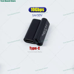 1Piece USB3.1 Type-C to Type-C Data Charging Adapter Converter for Samsung S20 S21 Tablet Laptop Huawei Honor Xiaomi