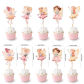 10pcs cake topper