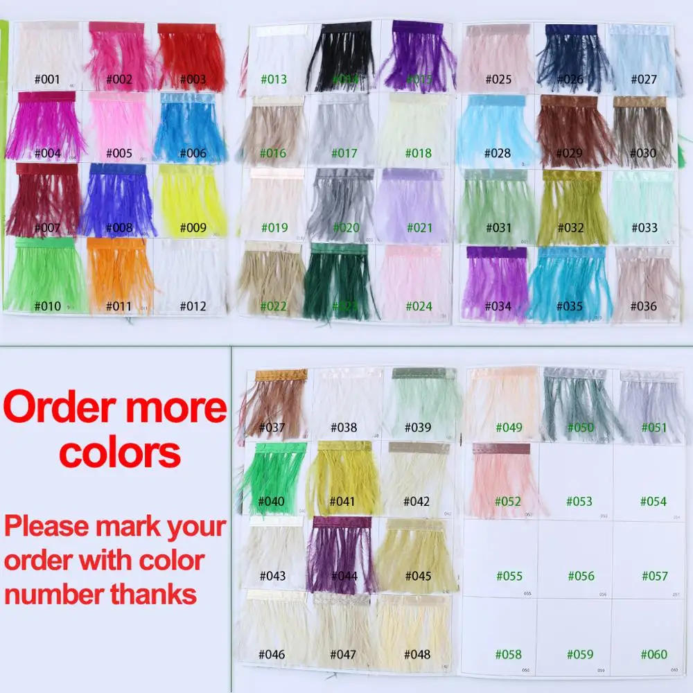 Description Picture 5 of item2Meter Ostrich Feather Boa Natural Feather Boa Plumes for Wedding Costume Party Decoration Thick 4/6/10Ply Plume Accessory Shawl