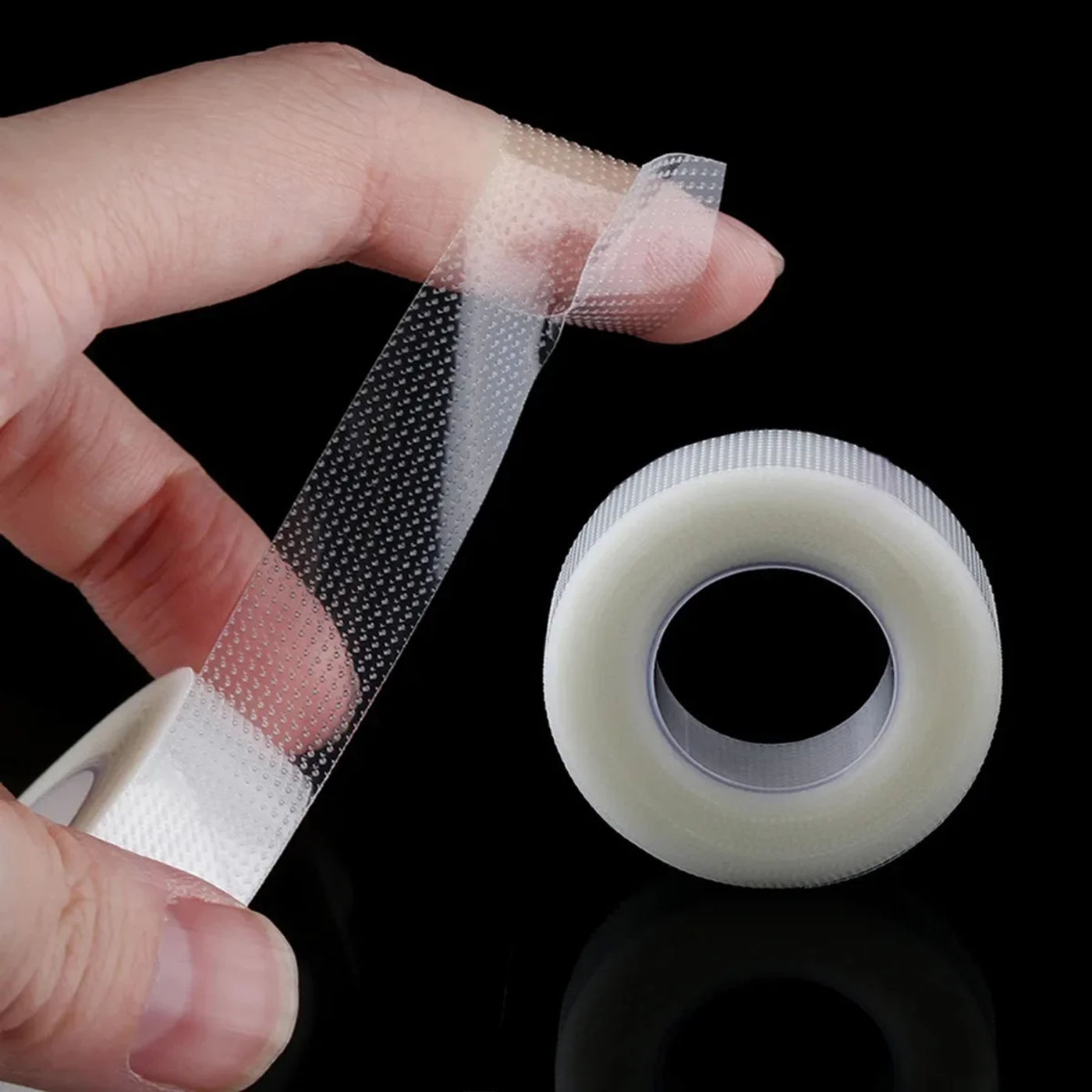 Description Picture 5 of item1/3/10pcs Eyelashes Extension PE Adhesive Tape Under Eye Patch Eye Tapes for Lashes Grafting Fake Eyelash Eyeliner Tapes